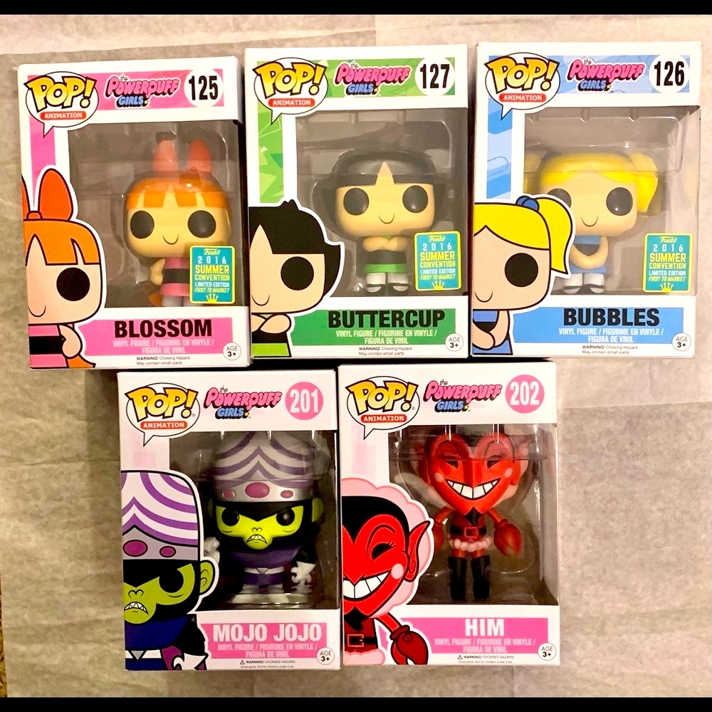 Powerpuff Girls Funko Pop Lot